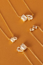 Toi et Moi Gemstone Mini Heirloom Necklace