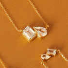 Toi et Moi Gemstone Heirloom Necklace