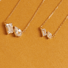 Toi et Moi Gemstone Mini Heirloom Necklace