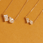 Toi et Moi Gemstone Mini Heirloom Necklace