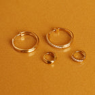 Crossover Hoop Earrings