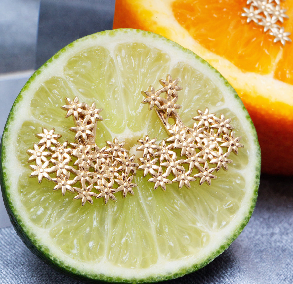 Flower Earring Back Small