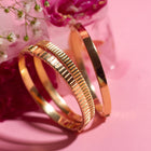 Classic Gold Hinged Bracelet