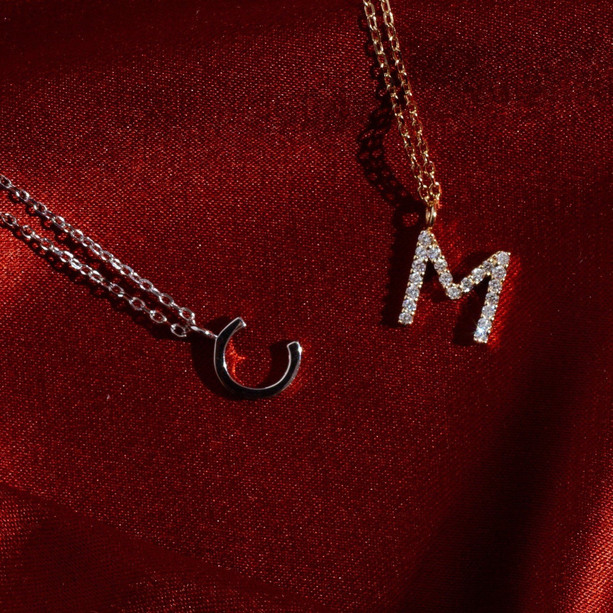 Classic Gold Letter Necklace