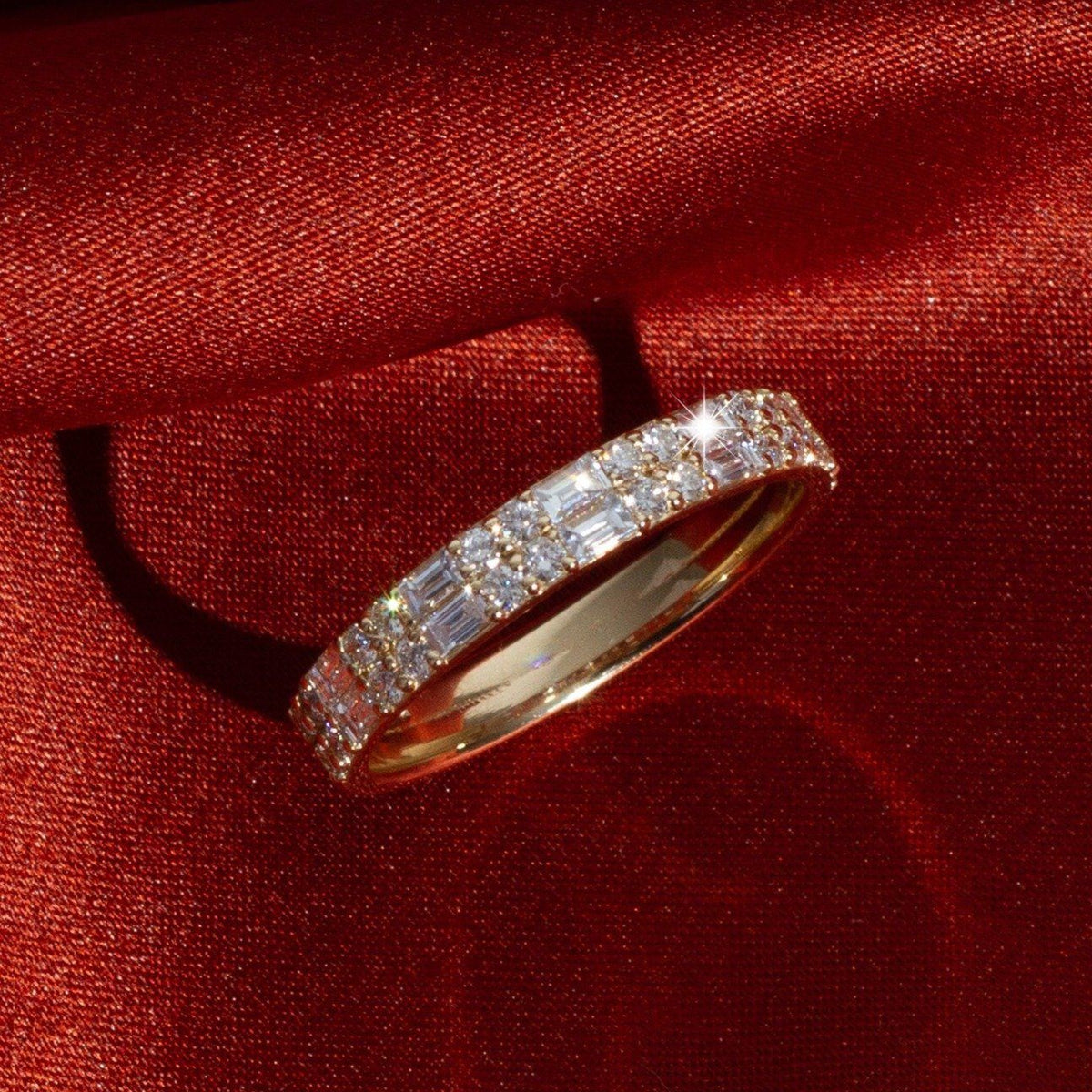 Aurate New York Diamond Tension Ring, 18K Rose Gold