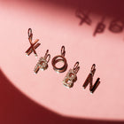 Classic Diamond Letter Necklace