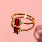 Vintage-Inspired Emerald Cut Ring