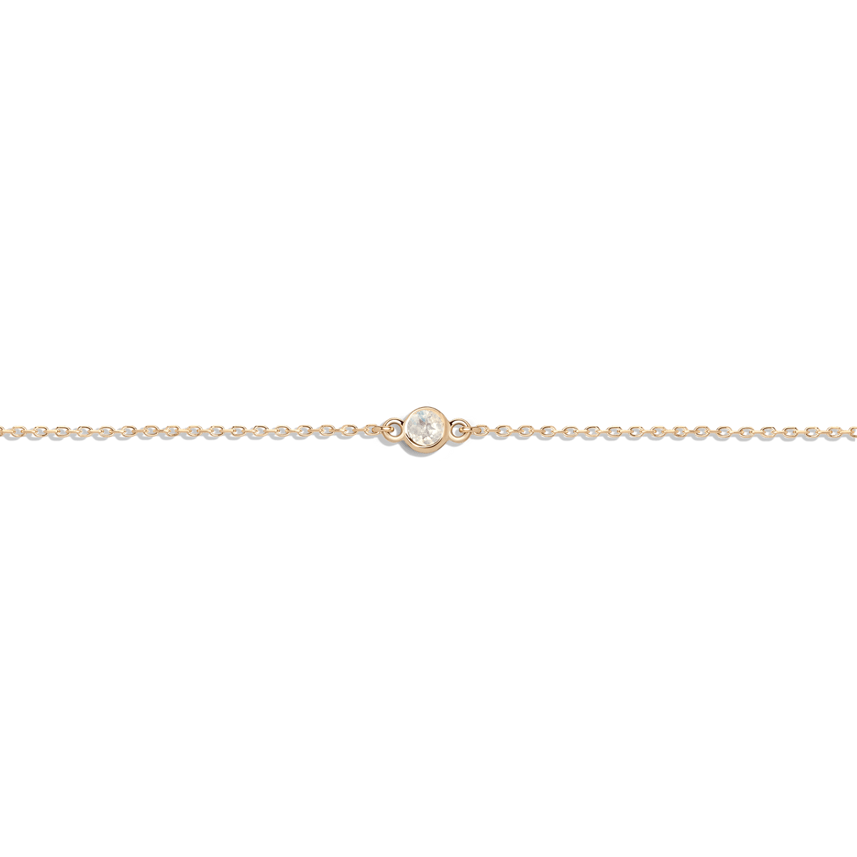 Off-White PAINTED ARROW ANKLE BRACELET GOLD LILAC
