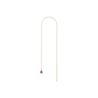 Birthstone Ear Chain Threader