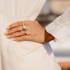 Diamond Brooklyn Bridge Ring