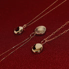 Solid Gold Locket Pendant