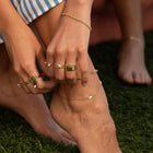 Medium Paperclip Chain Anklet