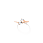 Toi et Moi Gemstone Mini Heirloom Ring