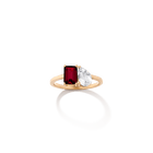 Toi et Moi Gemstone Classic Ring