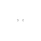 XL Lab Grown Diamond Pear Bezel Stud Earrings