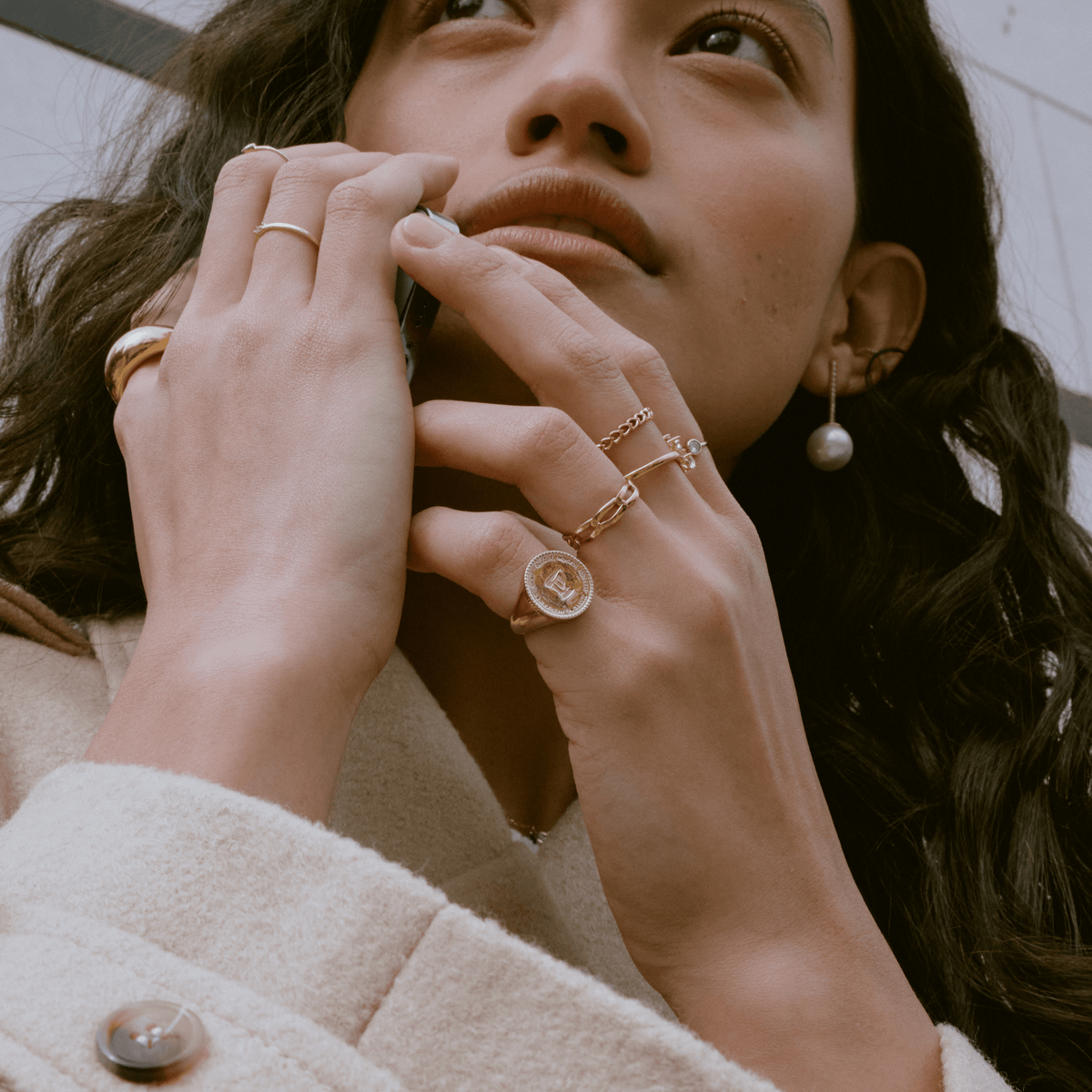 Sun Flower Signet Ring Women, Gold Signet Ring, Sun Jewelry, Rings for  Woman, open ring– annikabella