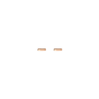 Mini Gold Bar Earring