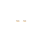 Mini Gold Bar Earring