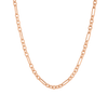 Bold Infinity Chain Link Necklace Rose Gold Vermeil First