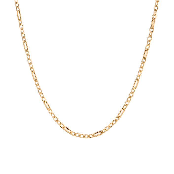 Infinity Chain Link Necklace Yellow Gold Vermeil First