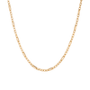 Infinity Chain Link Necklace Yellow Gold Vermeil First