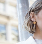 Diamond Huggie Earrings