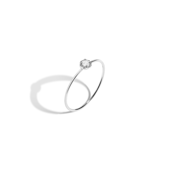 Midi Stackable Diamond Ring