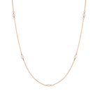 Organic Pearl Station Necklace