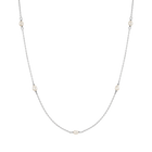Organic Pearl Station Necklace