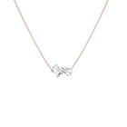 Toi et Moi Gemstone Mini Heirloom Necklace