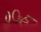 Diamond X Ring