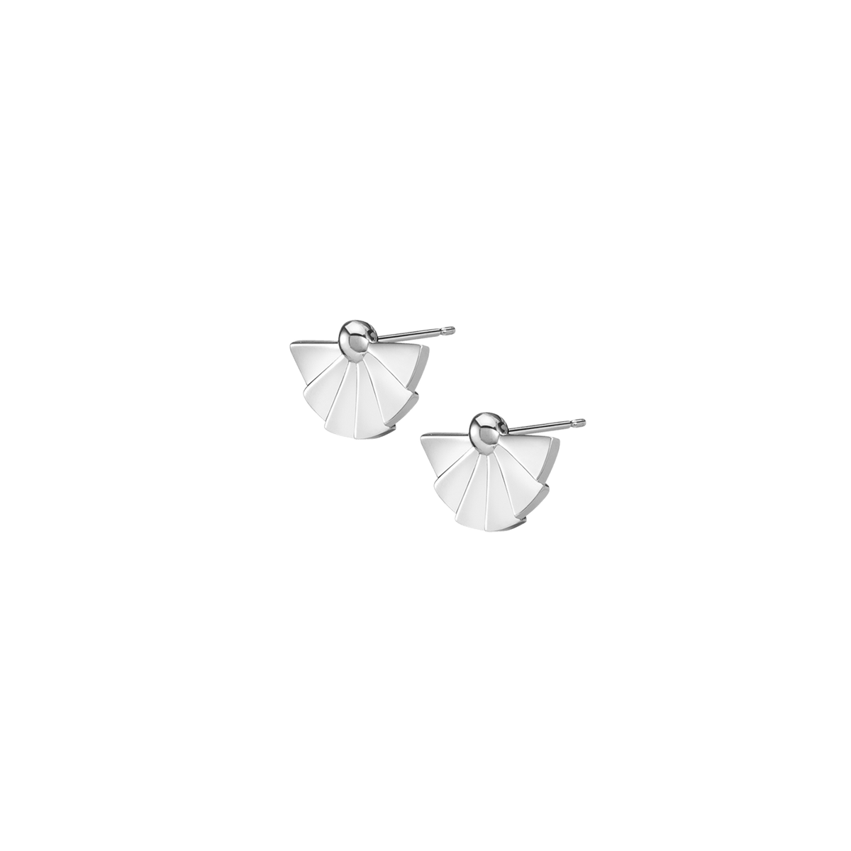 Archival Sensu Earrings Vermeil White Gold