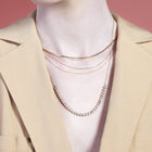 Small Box Chain Necklace