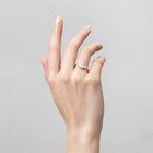 Emerald-Cut Tapered Baguette Diamond Ring