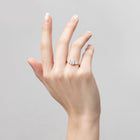 Princess Cut Tapered Baguette Diamond Ring