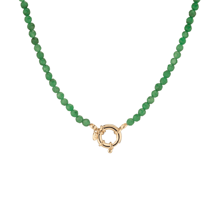Vibrant Aura Beaded Necklace