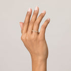 Diamond Crossover Ring