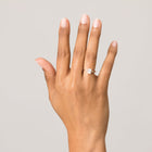 Emerald-Cut Solitaire Diamond Ring