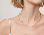 Gold Rope Chain Necklace