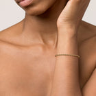 Gold Rope Chain Bracelet