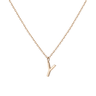 Classic Gold Letter Necklace