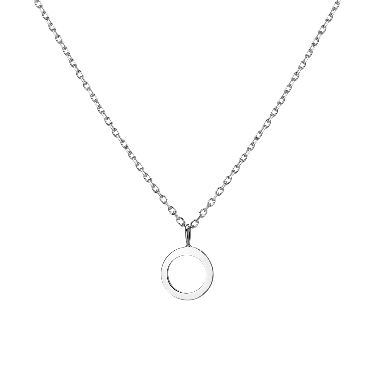 14k White Gold 18k White Gold O