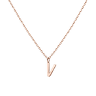 Classic Gold Letter Necklace