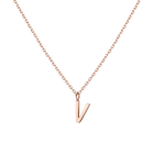 Classic Gold Letter Necklace