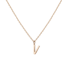 Classic Gold Letter Necklace