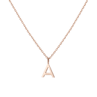 Classic Gold Letter Necklace