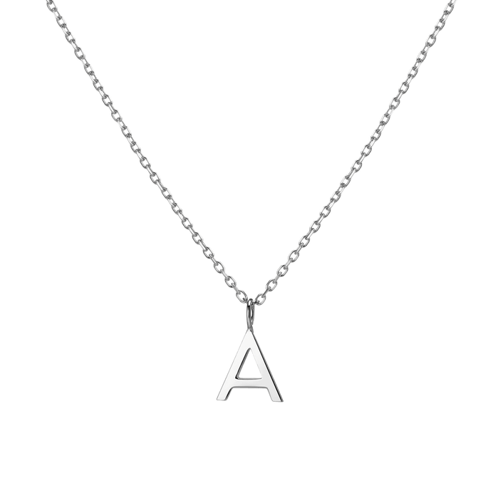 Blake Necklace - Custom Initial Necklace in 14 Karat Yellow or White G –  Five Star Jewelry Brokers