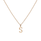 Classic Gold Letter Necklace