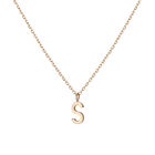 Classic Gold Letter Necklace