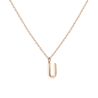 Classic Gold Letter Necklace